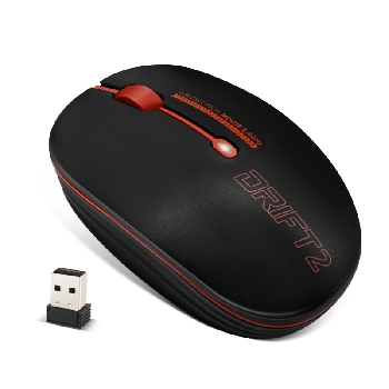 Souris ADVANCE DRIFT 2 WIRELESS (USB,ROUGE)