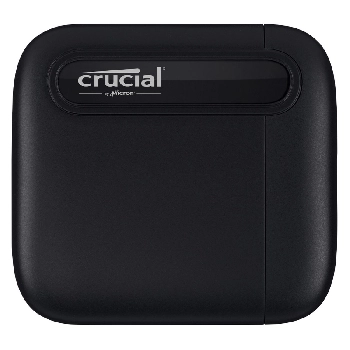 Stockage externe CRUCIAL SSD EXT. X6 - 4.0 TO (USB-C 3.2 GEN2, NOIR)