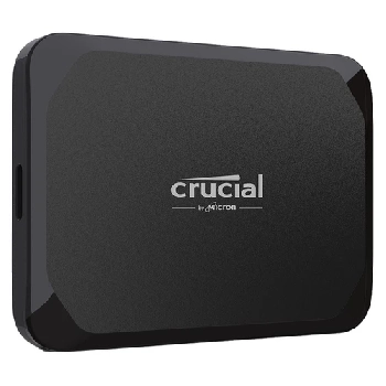 Stockage externe CRUCIAL SSD EXT. X9 - 2.0 TO (USB-C 3.2 GEN2, NOIR)